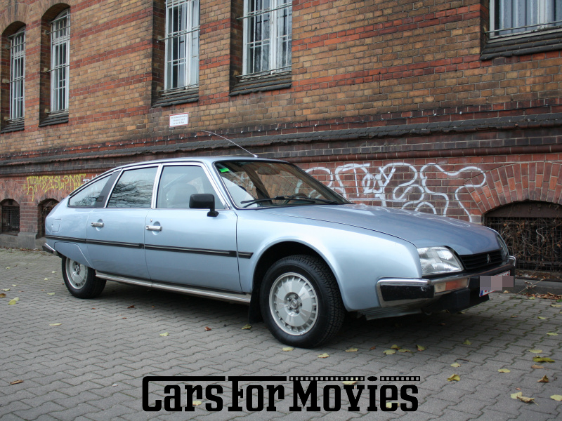 CarsForMovies | Citroen CX 25 TRD Turbo 1984 Frankreich Blau Grau Zivilfahrzeug Limousine Berlin 7096 